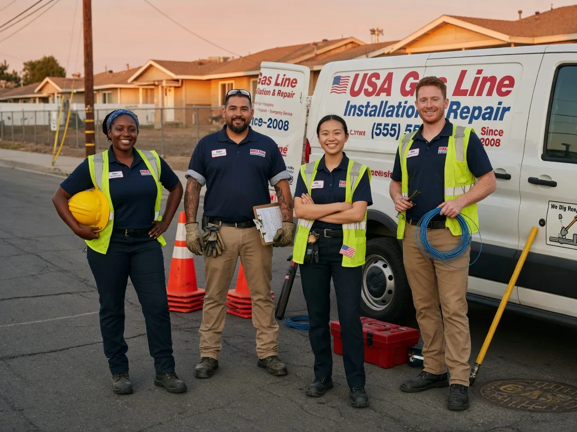 Gas Line Installation company in Fort Drum, NY